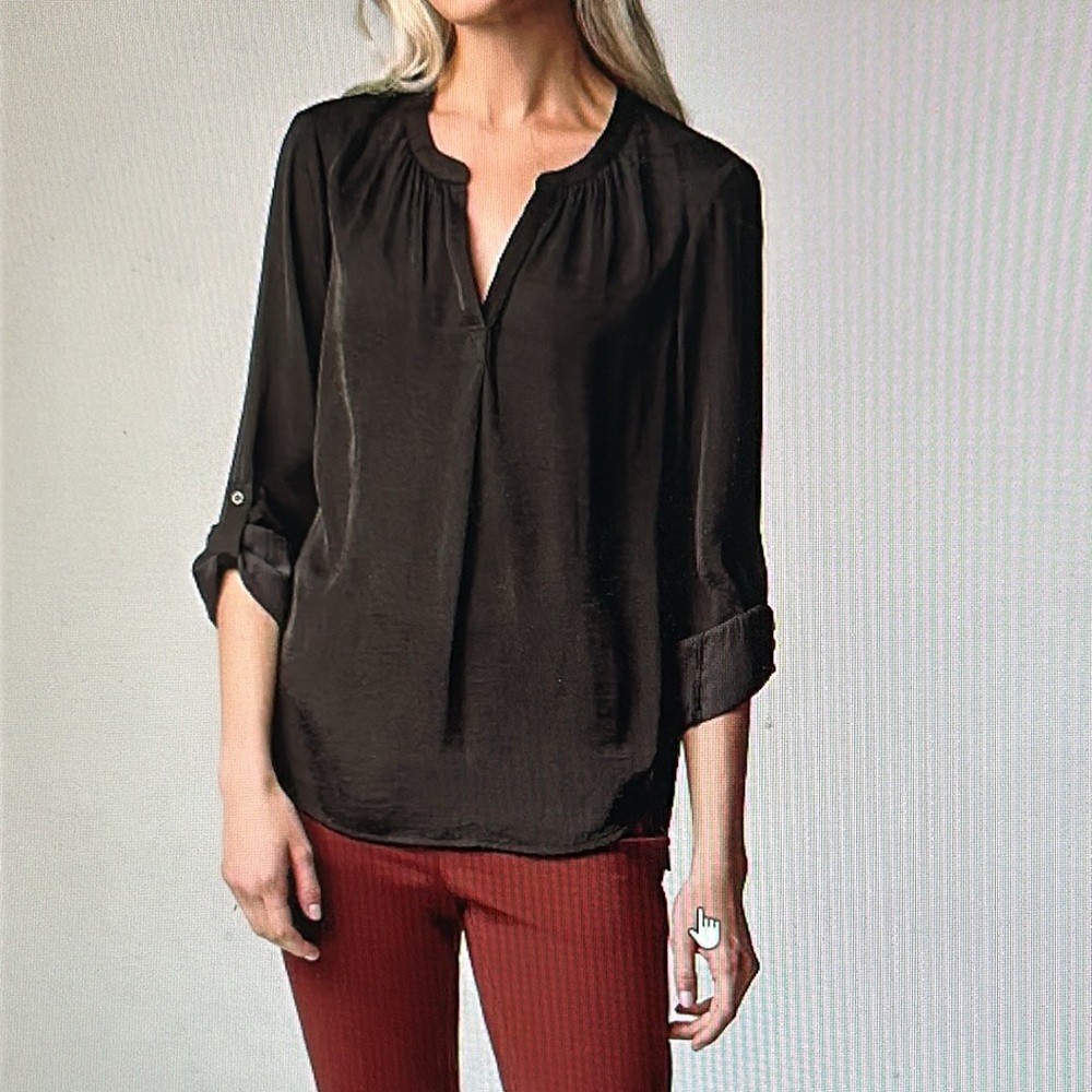 Simply Vera black blouse XXL